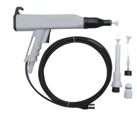 Profesional  Laboratorium Vakuum Adsorpsi Electrostatic Powder Metal Coating Gun