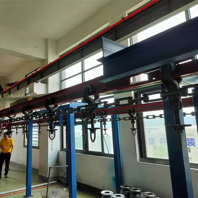 Baris Lapisan Serbuk Elektrostatik Disesuaikan Baris Produksi Lapisan Serbuk Bersuara Rendah