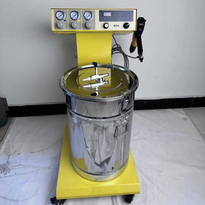 Peralatan Lapisan HXC-600A Mesin Semprot Serbuk Elektrostatik Metal Handheld