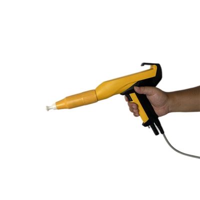 Machinery Electrostatic Powder Coating Spray Gun untuk aplikasi lapisan vakum