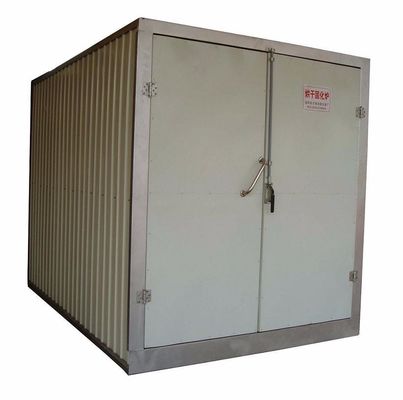 Panas tahan bubuk Lapisan Pengeringan Oven High Throughput Cat Industri Pengeringan Oven