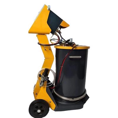 Mesin Lapisan Logam Pulver Lapisan Electrostatic Sprayer dengan Kapasitas 600g/min
