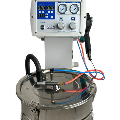 Sistem Lapisan Serbuk Vibrator Perubahan Warna Cepat untuk Semua Jenis Substrat Logam