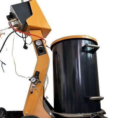 110V/220V Industri Powder Coating Booth Machinery untuk Spray Powder Vibration Absorption