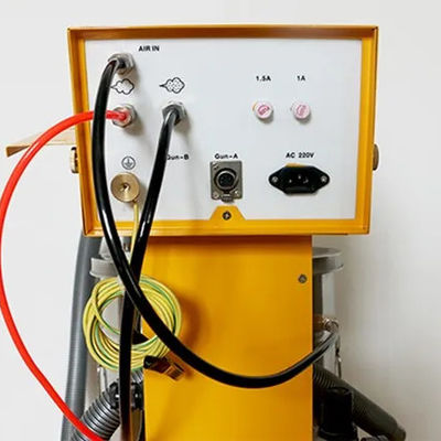 Advanced Electrostatic Powder Coating Machine untuk melukis logam di pabrik manufaktur