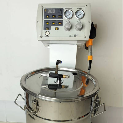 HXC-KI Mesin Lapisan Permukaan Logam Profesional Dengan Roller untuk Pabrik Manufaktur