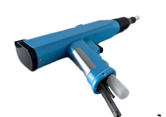 Professional Handheld Vacuum Coating Spray Gun untuk permukaan logam Tingkat aliran yang disesuaikan