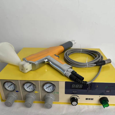Vacuum Coating Electrostatic HXC-600A Mesin Semprot Serbuk Logam untuk Substrat Baja