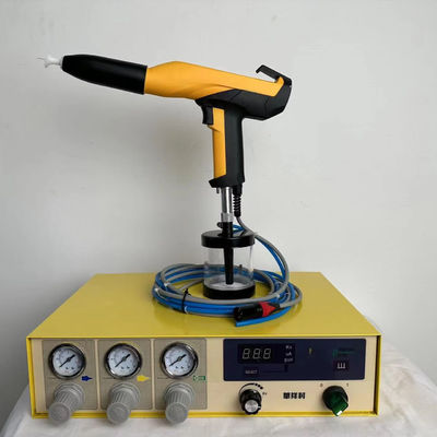 Mesin Semprot Serbuk Logam Elektrostatik HXC-600A yang Kompetitif untuk Substrat Baja