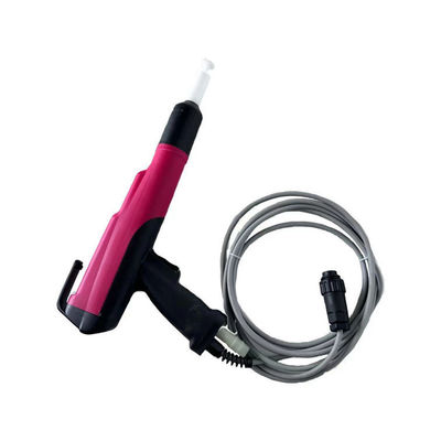 Pistol semprot lapisan serbuk elektrostatik manual untuk pekerjaan konstruksi