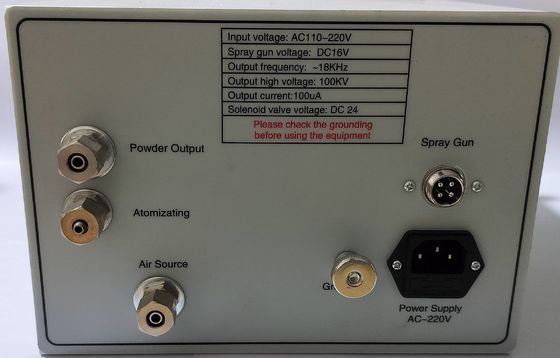 HXC-310 Powder Cartridge Vacuum Coating Electrostatic Metal Spraying Machine dengan Roller