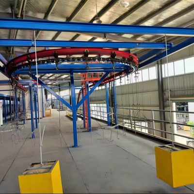 Lini cat lapisan bubuk isolasi panas untuk pengolahan logam dan lapisan bubuk