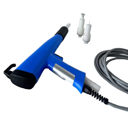 Pistol Semprot Serbuk Elektrostatik Portable Custom Powder Coating Spray Gun