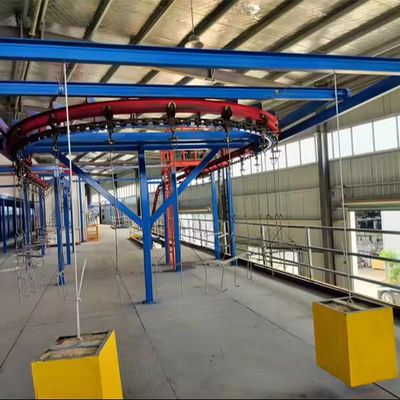 Full Auto Powder Coating Production Line Efisiensi energi Keakuratan tinggi