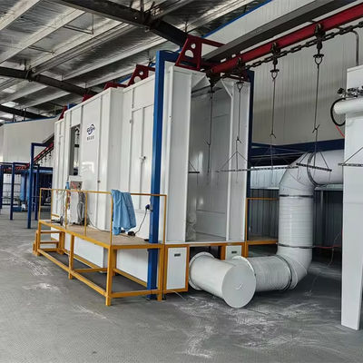 Full Auto Powder Coating Production Line Efisiensi energi Keakuratan tinggi