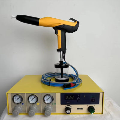 Peralatan Lapisan HXC-600A Mesin Semprot Serbuk Elektrostatik Metal Handheld