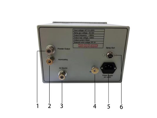 Teknologi Canggih HXC-KI Movable Metal Coating Electrostatic Powder Spraying Machine