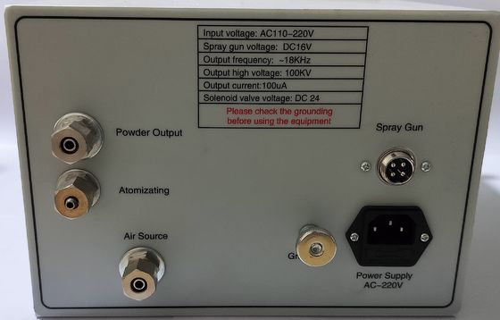 Sistem Lapisan Serbuk Hxc-K1 Mesin Lapisan Elektrostatik Cat Semprot Logam Manual