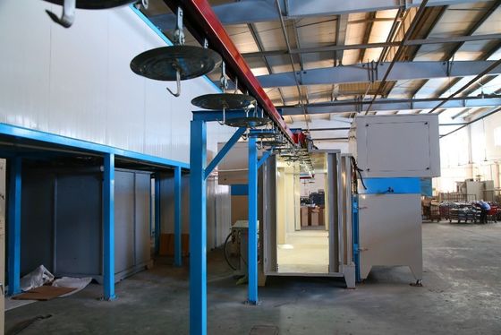 Sesuaikan Lini Produksi Powder Coating High Productivity Rockwool Insulation