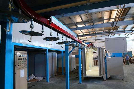 Sesuaikan Lini Produksi Powder Coating High Productivity Rockwool Insulation