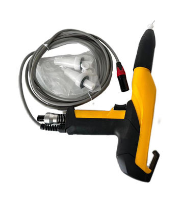 Machinery Electrostatic Powder Coating Spray Gun untuk aplikasi lapisan vakum