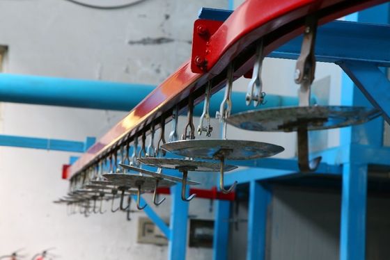 Kecepatan yang disesuaikan Mesin Lapisan Serbuk Otomatis Produktivitas Tinggi