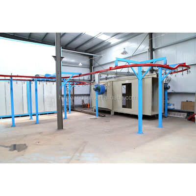 Operasi yang mulus Lini produksi Powder Coating sepenuhnya otomatis Mudah dioperasikan