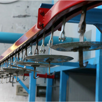 Operasi yang mulus Lini produksi Powder Coating sepenuhnya otomatis Mudah dioperasikan