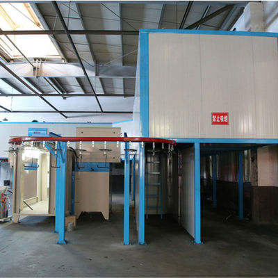 Operasi yang mulus Lini produksi Powder Coating sepenuhnya otomatis Mudah dioperasikan