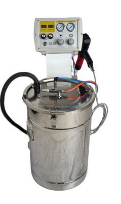 Industri Powder Spray Gun Mesin Lapisan Elektrostatik Otomatis untuk Lapisan Logam