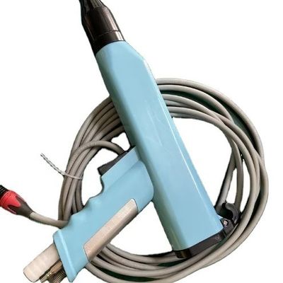 Lapisan bubuk substrat baja Senapan elektrostatik Kecepatan diatur Operasi lancar