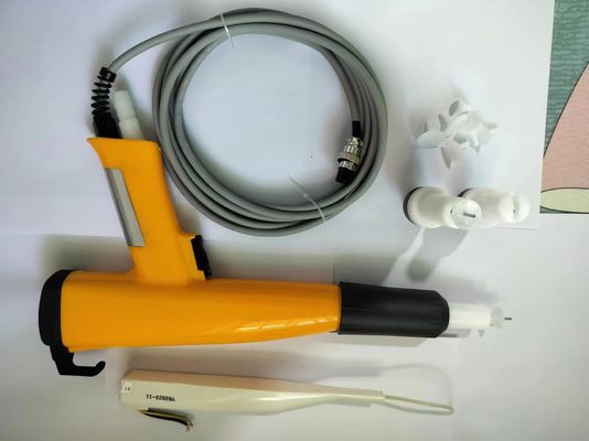 Sistem Lapisan Serbuk Elektrostatik Senapan Semprot untuk Proses Lapisan Substrat Baja