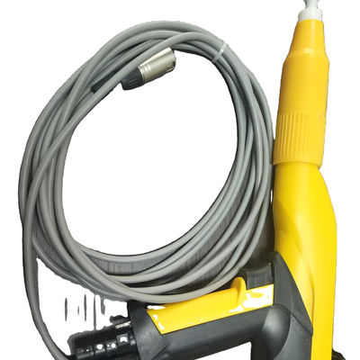 Fleksibel Manual Powder Coating Gun Steel Substrate Powder Spray Gun