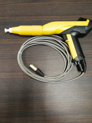 Fleksibel Manual Powder Coating Gun Steel Substrate Powder Spray Gun