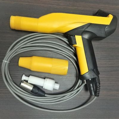 Fleksibel Manual Powder Coating Gun Steel Substrate Powder Spray Gun
