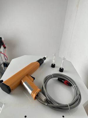 Sangat presisi Powder Coat Paint Gun Vacuum Compact untuk perbaikan mesin