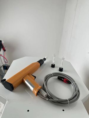 Sangat presisi Powder Coat Paint Gun Vacuum Compact untuk perbaikan mesin
