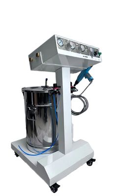 54*56*75 Powder Coating Booth Mesin Industri Lanjutan untuk Pabrik Manufaktur