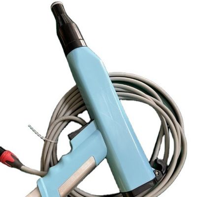 Scientific Industrial Powder Coating Booth Machinery 35*6*22 dengan pistol semprot otomatis