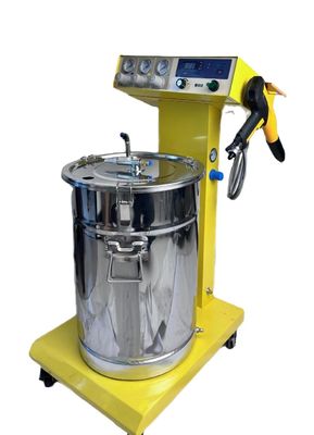 Peralatan mesin penyemprotan lapisan bubuk elektrostatik industri untuk minuman makanan