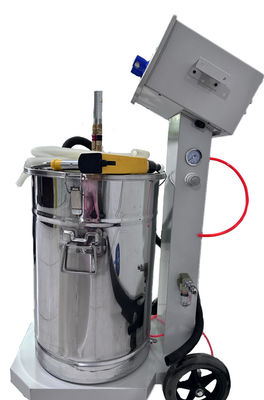 Vacuum Coating Automatic Powder Coating Machine untuk produksi pabrik manufaktur