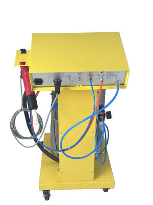 Substrat Baja Pistol Lapisan Serbuk Elektrostatik Manual Ekonomi untuk Permukaan Logam