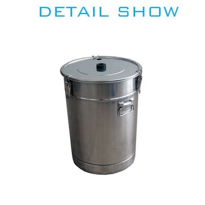 Kapasitas besar stainless steel Powder Coating Hopper Ideal untuk aplikasi tugas berat