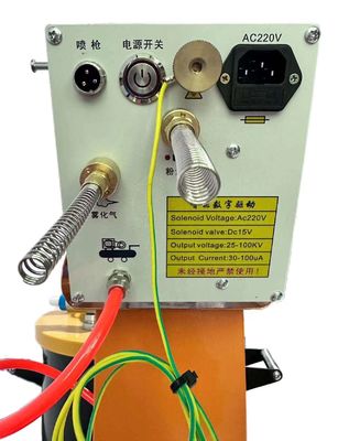 Mesin lapisan bubuk industri dengan fungsi semprot kompetitif dan otomatis