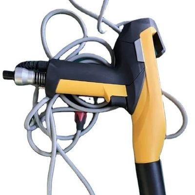 2024 Manual Electrostatic Powder Coating Spray Gun dengan pilihan nozzle yang dapat disesuaikan