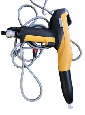 2024 Manual Electrostatic Powder Coating Spray Gun dengan pilihan nozzle yang dapat disesuaikan