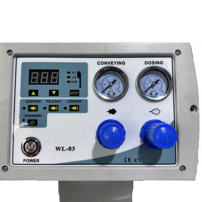 Mesin Lapisan Logam Disesuaikan Electrostatic Sprayer Powder Coating Gun untuk Lapisan