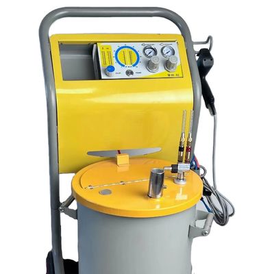 Pekerjaan Lapisan Serbuk Mesin Lapisan Elektrostatik Baja untuk Industri
