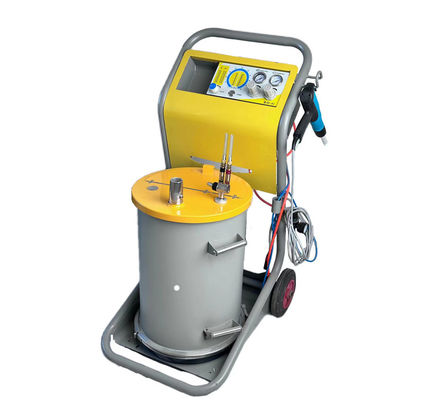 Fungsi Lapisan Serbuk Permukaan Logam 600g/menit PT-S45-5 Mesin Semprot Elektrostatik