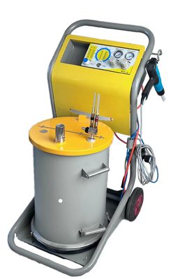Fungsi Lapisan Serbuk Permukaan Logam 600g/menit PT-S45-5 Mesin Semprot Elektrostatik